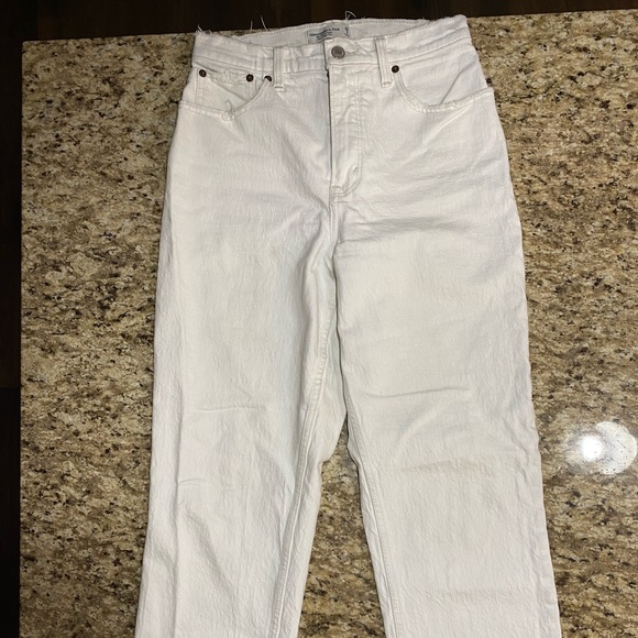 Abercrombie 90’s straight jean ultra high rise - Picture 3 of 7